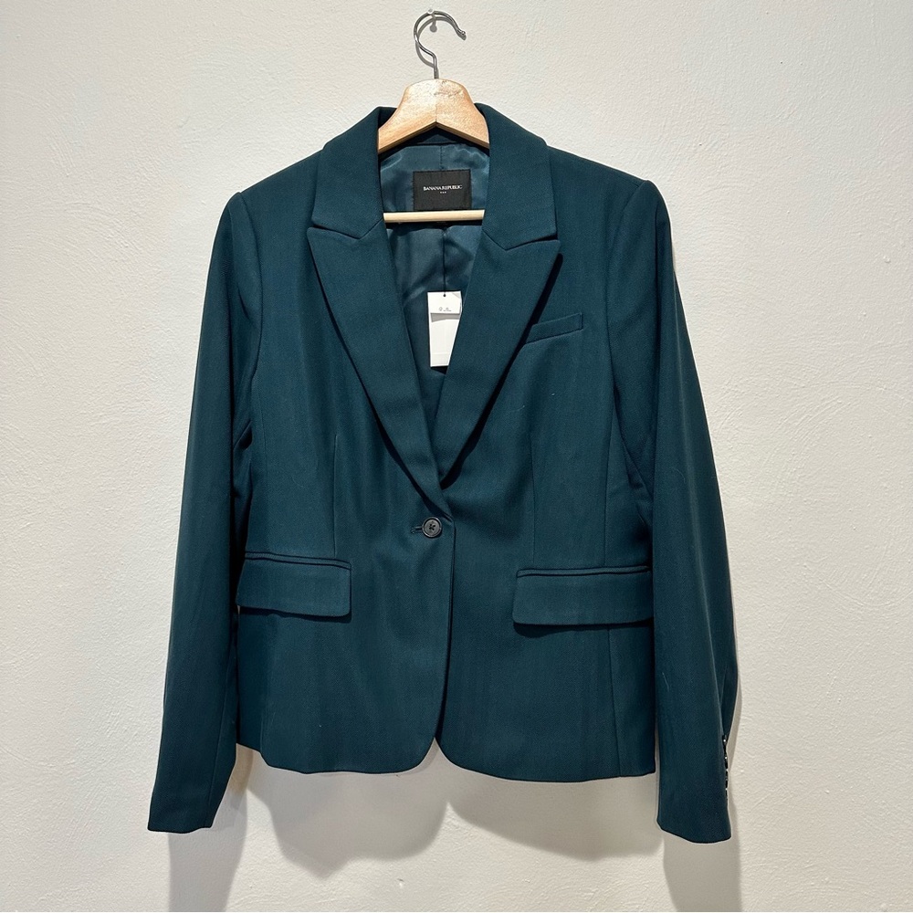 Banana Republic Dark Teal Blazer